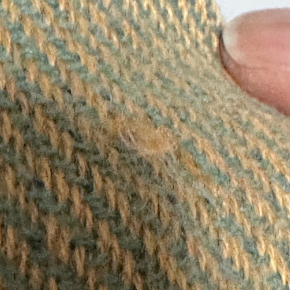 Boho Shawl Wrap Cape By Anthropologie Plaid Fun Fur Soft Warm Cozy peasant OS - Picture 10 of 16